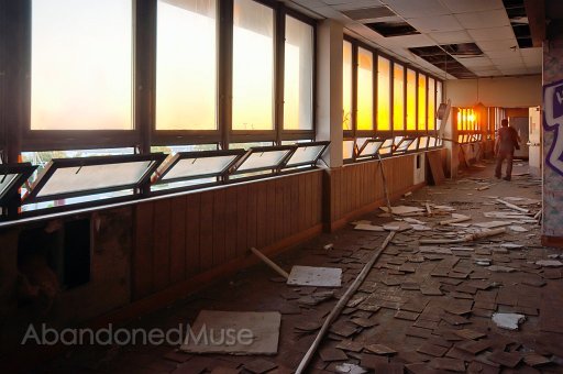 Ft Laud Hosp 19-1.jpg - Friend walkign into the sunset.